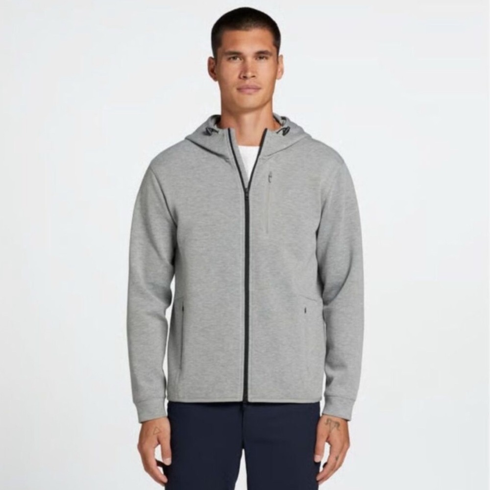 NEW VRST Men’s Pinnacle Full Zip Gray Jacket Sz S Retail $84 NWT